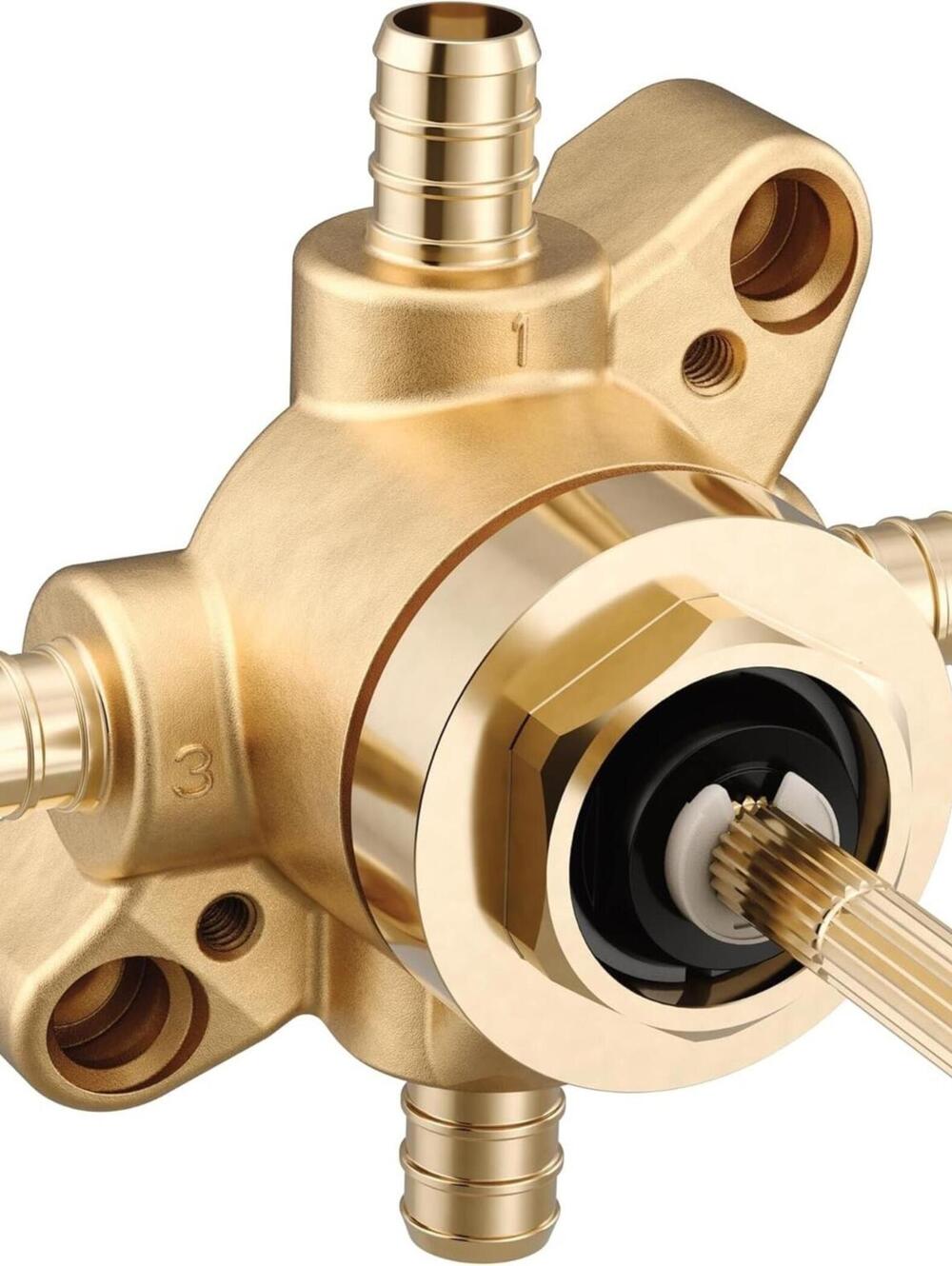 Moen U231X M-CORE 2 or 3 Function Transfer Valve with Crimp Ring PEX Connections